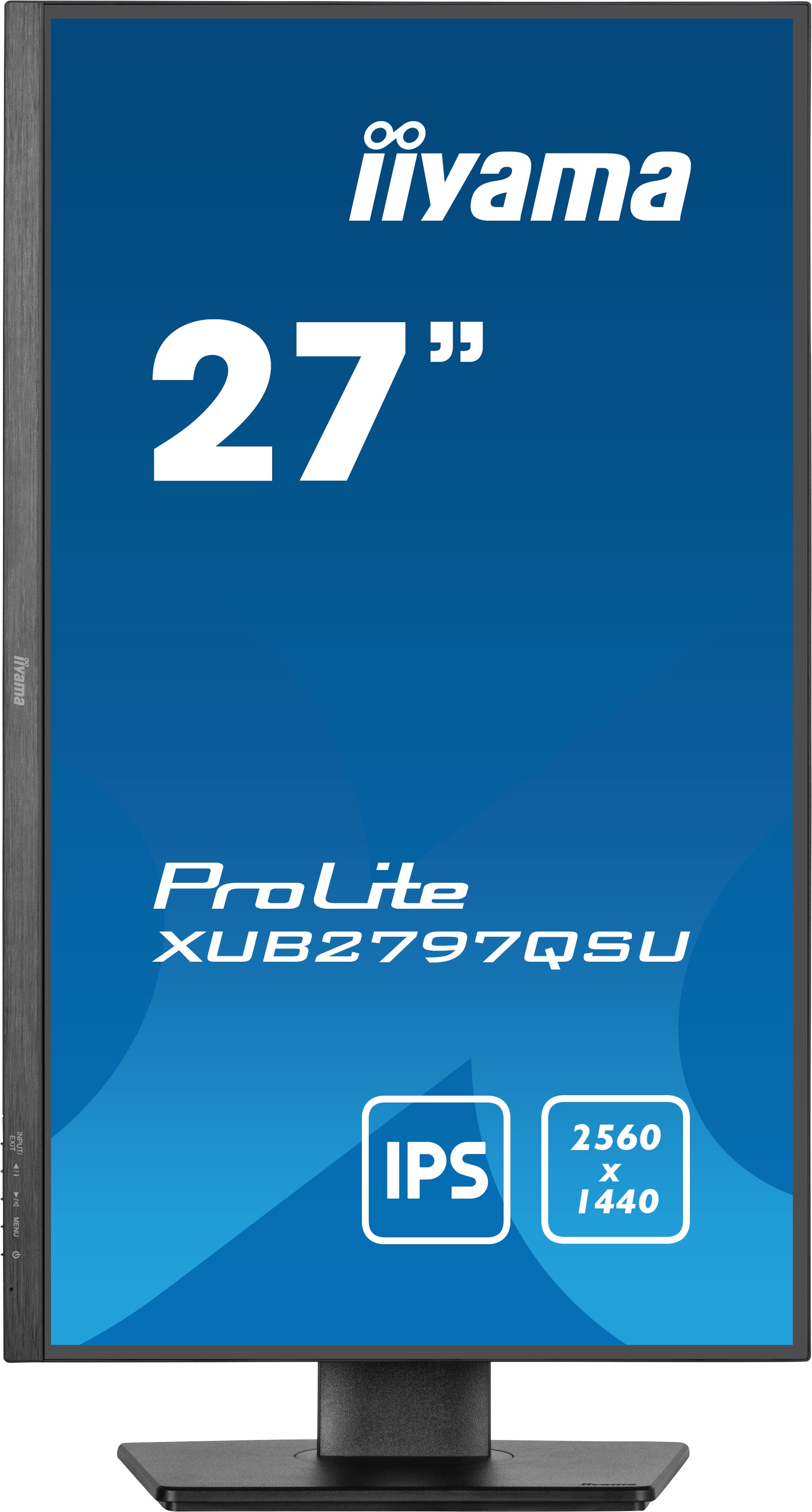 iiyama ProLite XUB2797QSU-B2 – 27", 2560 × 1440 (WQHD), IPS, 100 Hz