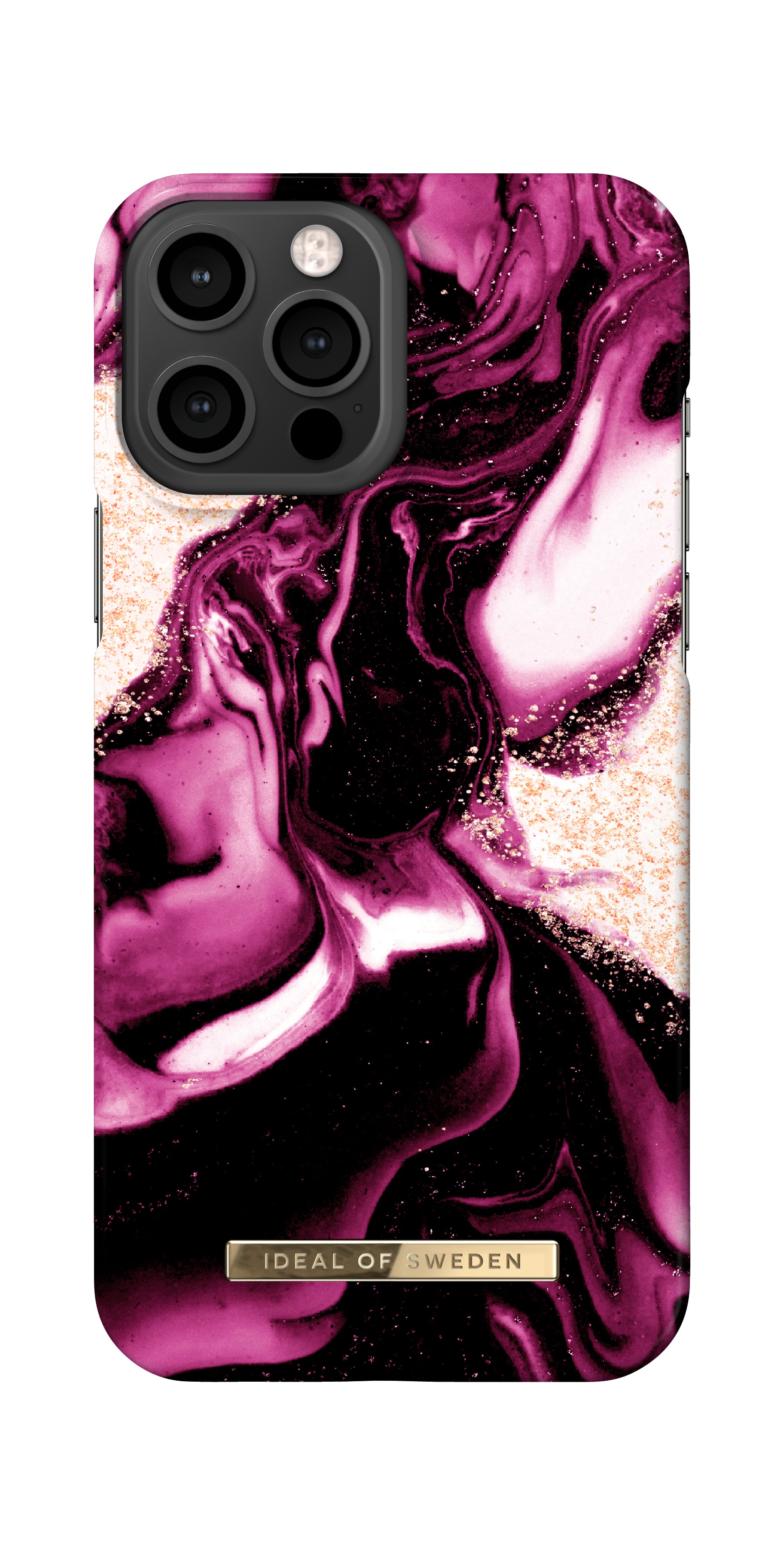 Ideal of Sweden – Backcover – für Apple iPhone 13 Pro Max – Golden Ruby Marble
