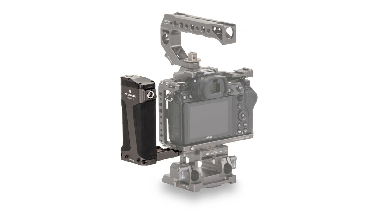Tilta TA-RSH4-57-G Kameragriff – für BMPCC 4K/6K, Panasonic GH-Serie, Nikon Z6/Z7 u. a. – Grau