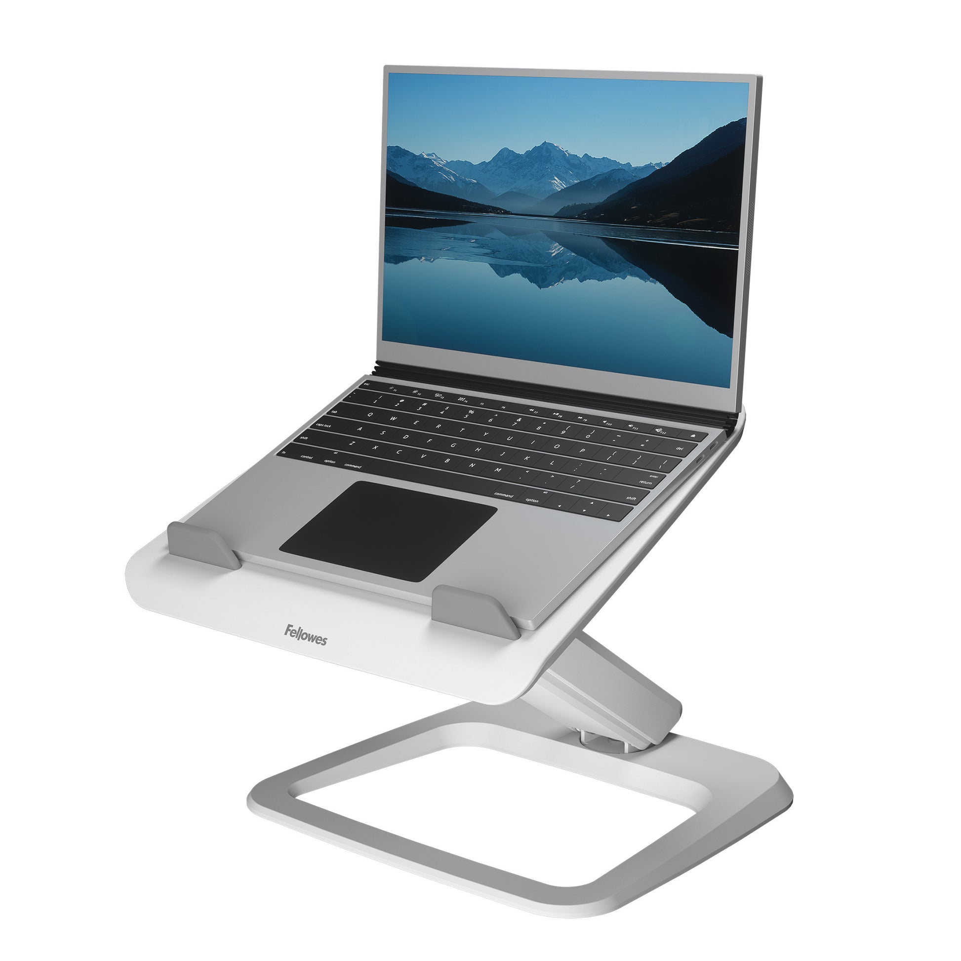 Fellowes Hana LT Notebookhalter – Metall, Weiss