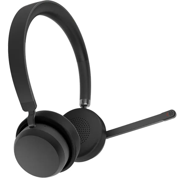 Lenovo Duo Headset – Over-Ear – Bluetooth 5.3, klappbares Boom-Mikrofon – Schwarz – bis 31 h