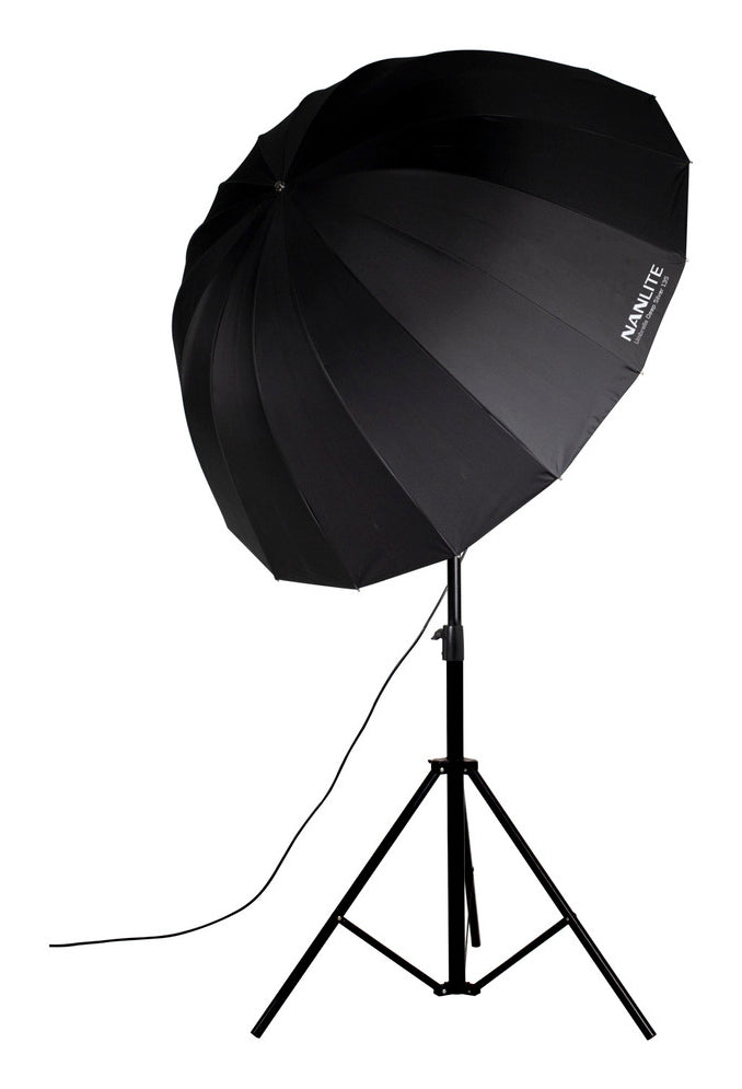 Nanlite U-135DS Schirm – Parabolisch, 135 cm – Silber – für Nanlite und andere