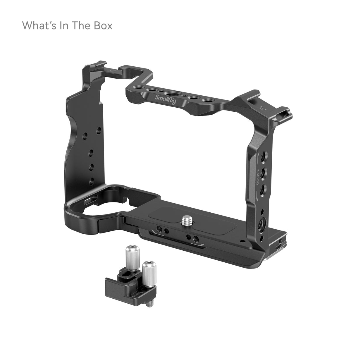 SmallRig 4422 Cage-Kit – 142 × 72 × 56,4 mm – für Sony Alpha 7C II, Alpha 7CR – Schwarz