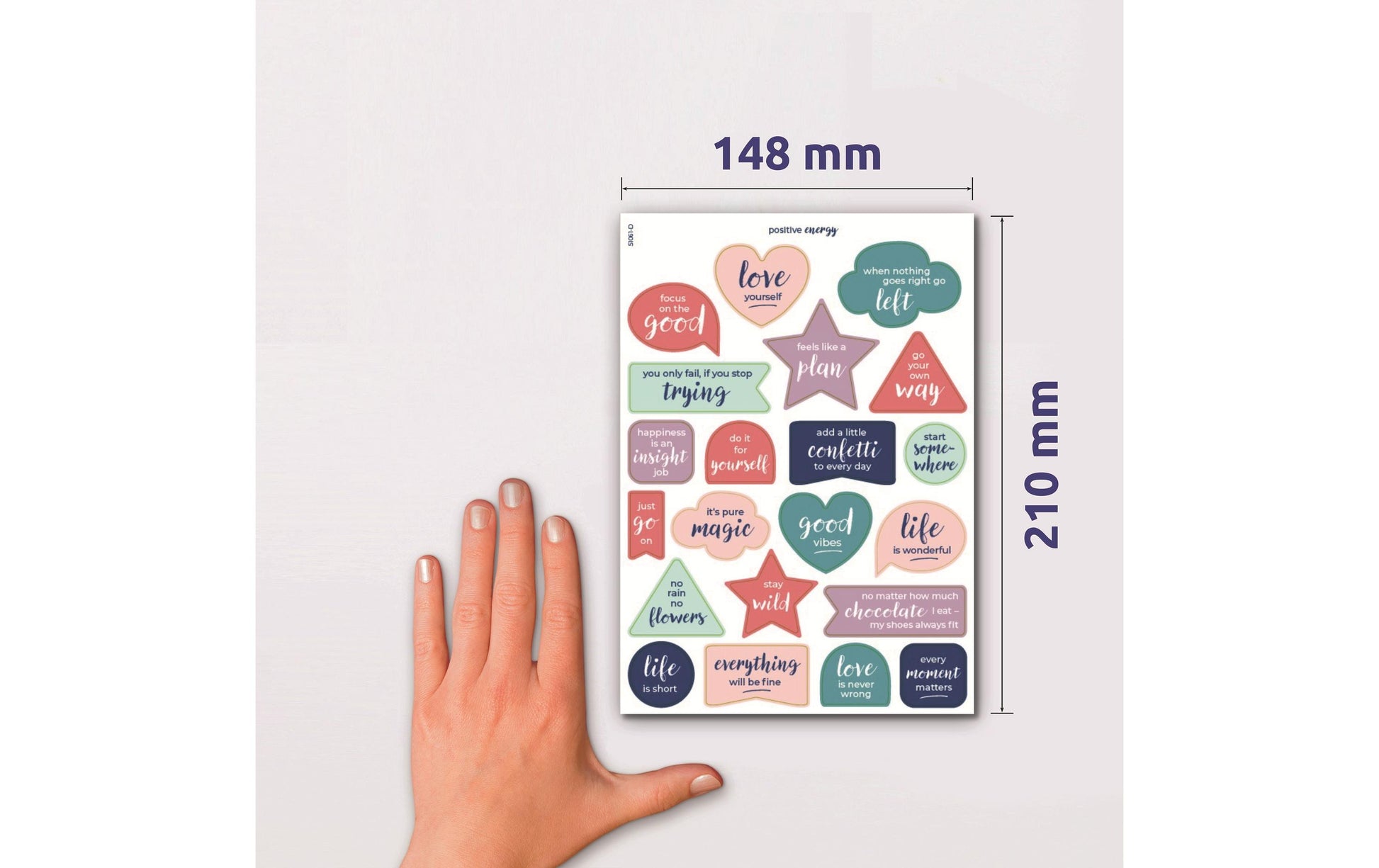 Z-Design – Sticker, Planer – mehrfarbig – 1356 Stk.