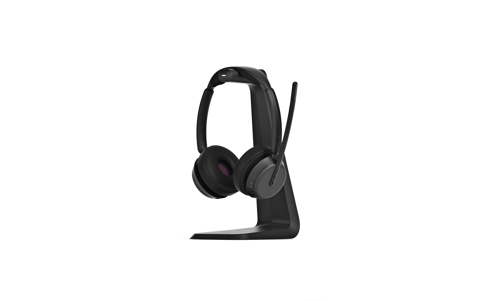 EPOS Impact 1061 – Duo Headset (Over-Ear) – Bluetooth, ANC, mit Ladestation – Schwarz