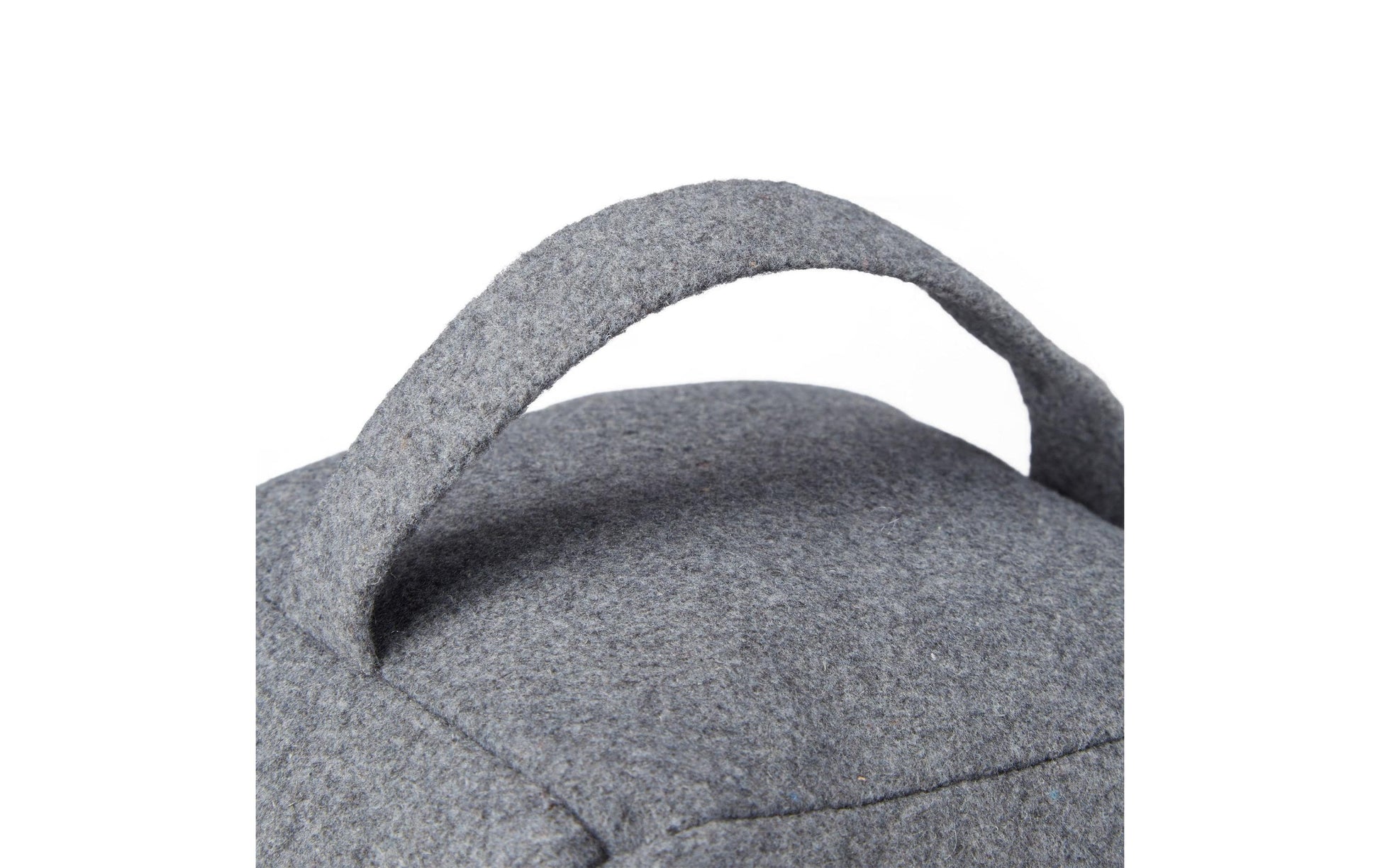Relaxdays Türsicherung Stern 150 × 150 × 200 mm, Polyester/Sand, Grau, freistehend