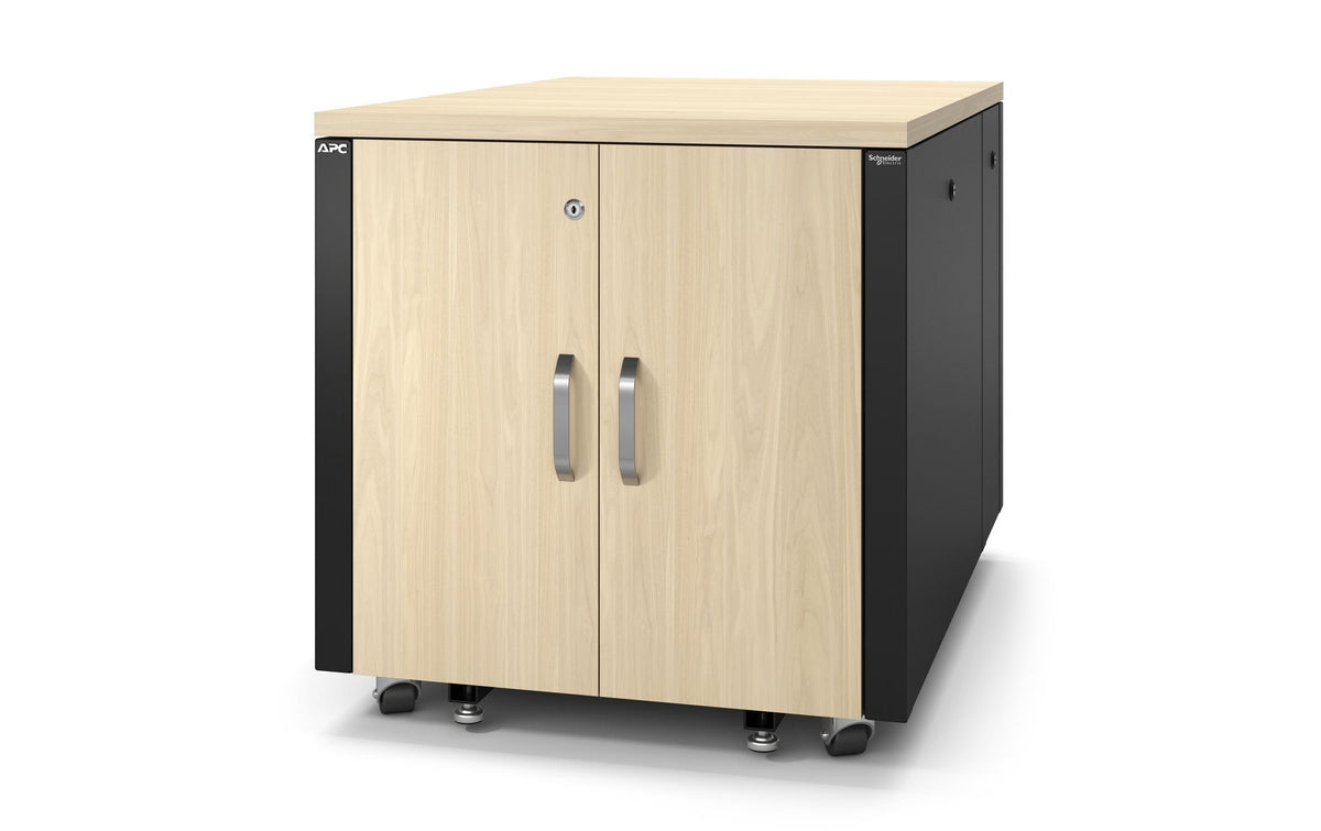 APC NetShelter Soundproof – 19" Netzwerkschrank 12U, abschliessbar, 750 × 1130,4 × 785 mm, schwarz