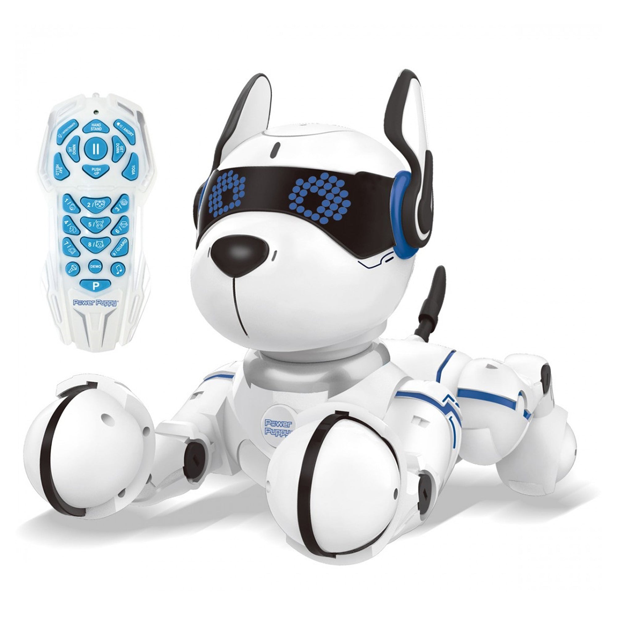 Lexibook Power Puppy Roboterhund – mit Fernbedienung, Licht und Sound – ab 4 J. – 16,0 × 25,7 × 28,0 cm