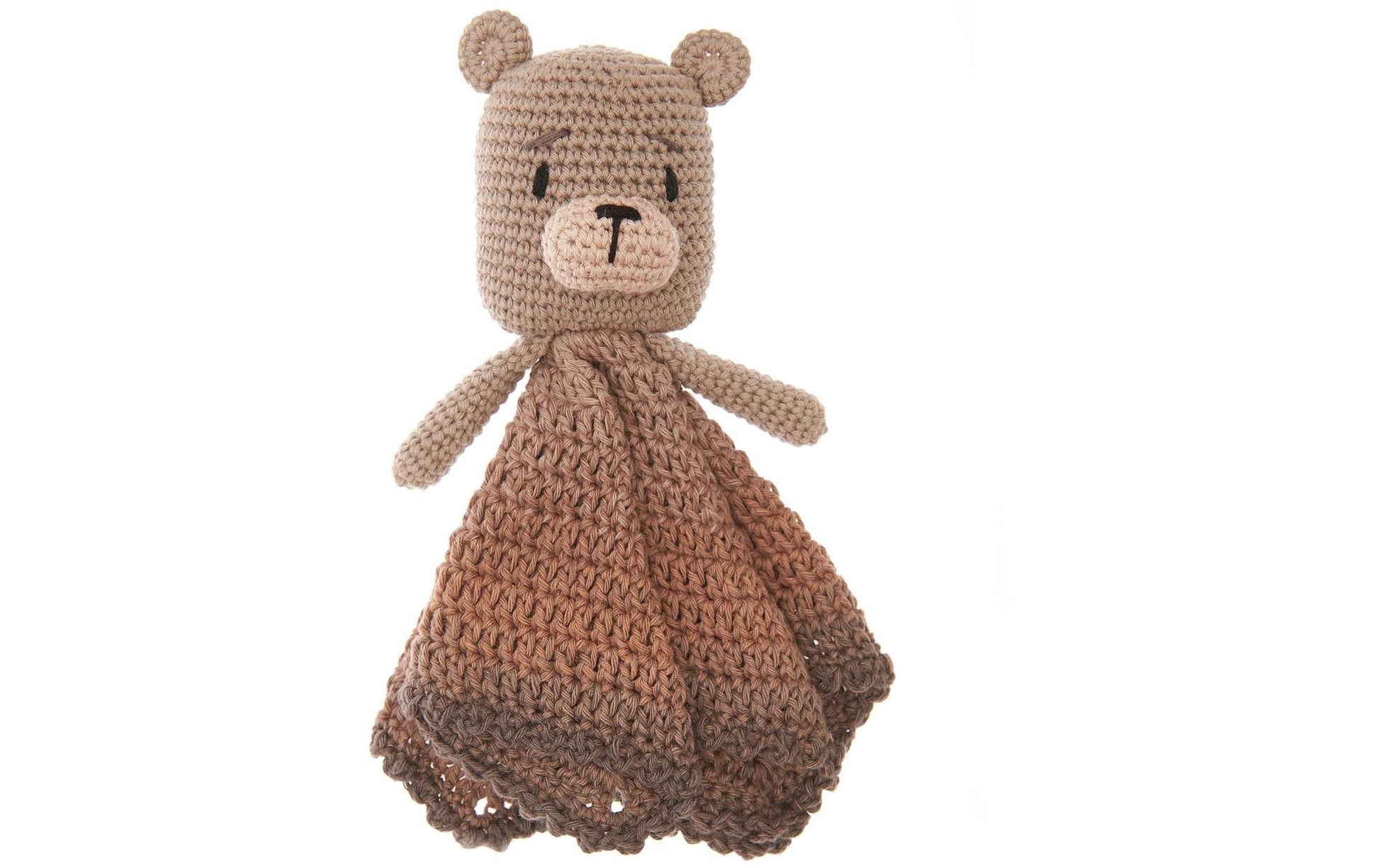 Rico Design Häkelset – Teddy – Baumwolle, Braun – 8-teilig