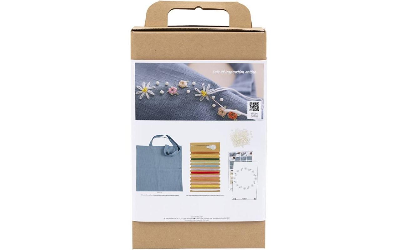 Creativ Company Stick-Set für Kinder – 5-teilig, Baumwolle, Blau – ab 10 Jahren