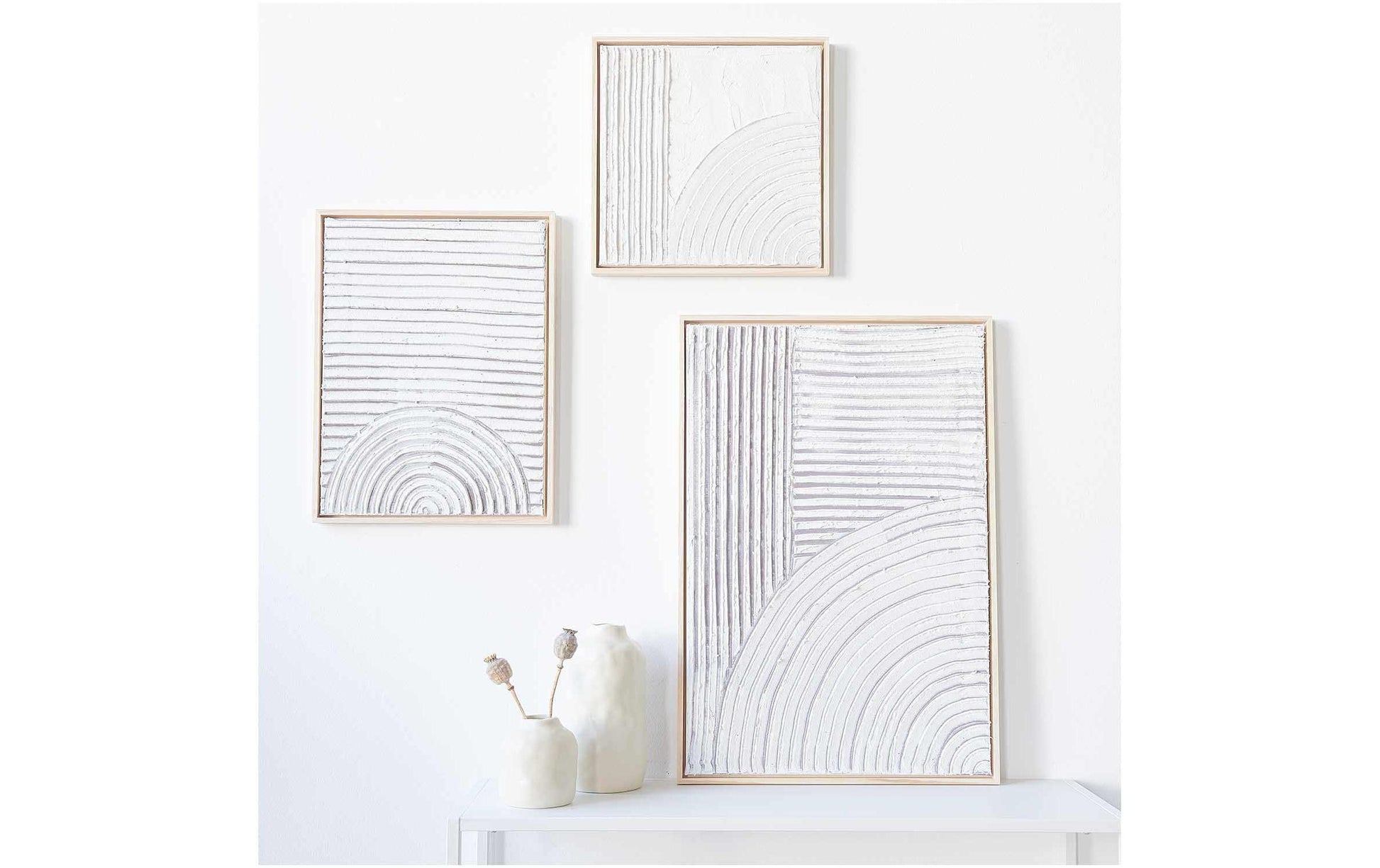 Rico Design Objektrahmen – für 15,8 × 15,8 cm – Holz, natur
