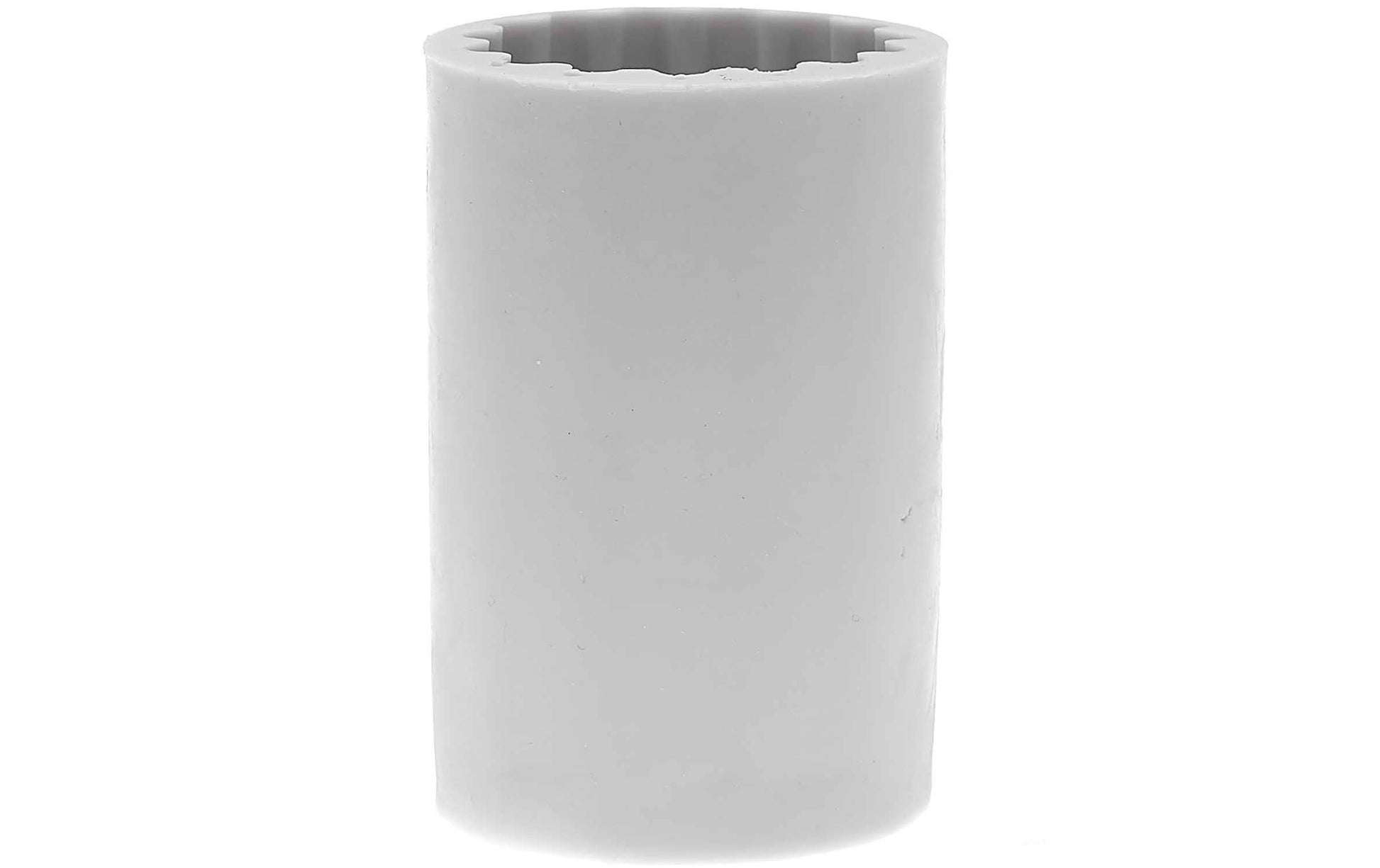 Rico Design Kerzengiessform – Zylinder geriffelt – Silikon – Ø 60 × 88 mm – 1 Stück