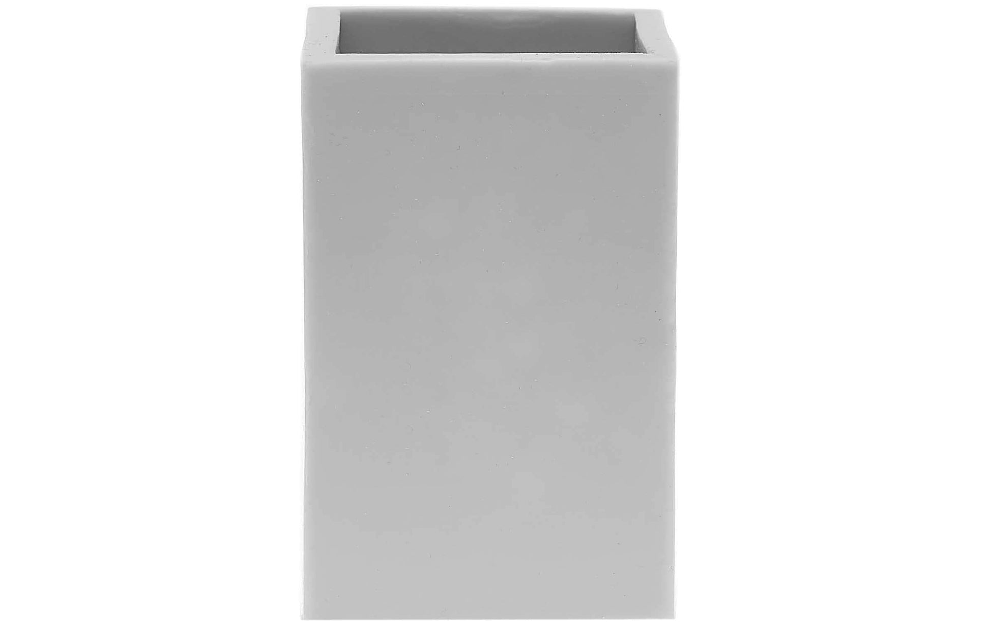 Rico Design Kerzengiessform Quader, Silikon, Weiss, 61 mm × 61 mm × 95 mm, 1 Stk