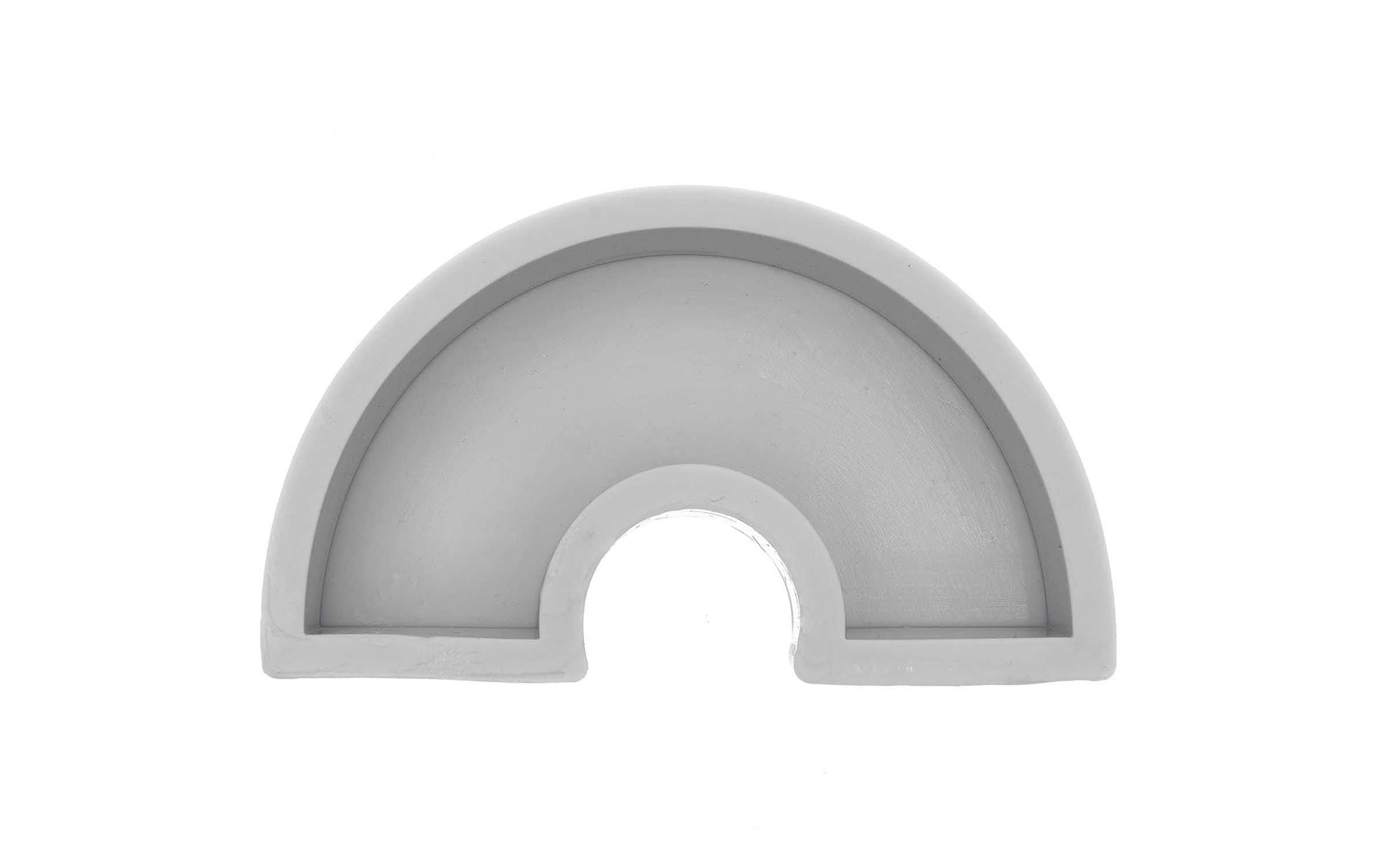 Rico Design Kerzengiessform – Regenbogen flach – Silikon – 118 × 69 × 30 mm – 1 Stück