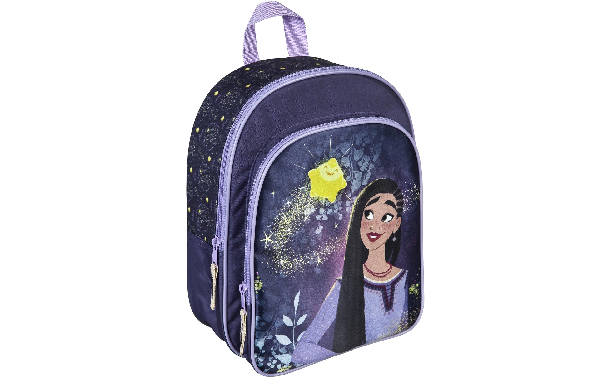 Undercover Kindergartenrucksack Wish – 7 l – Violett, Disney-Charaktere, 300 × 250 × 100 mm