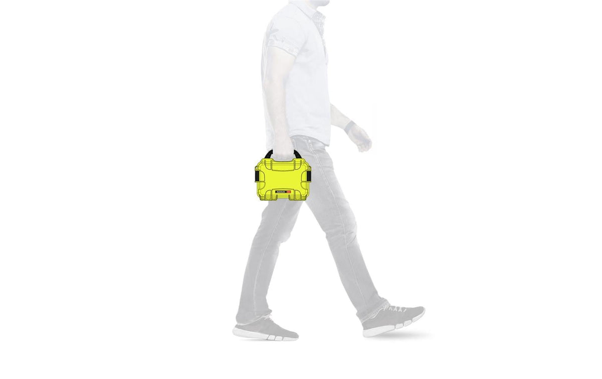 Nanuk Kunststoffkoffer 903, 173 × 231 × 97 mm, Kunststoff, Grün, IPX7
