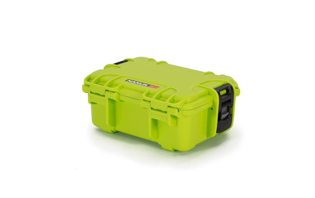Nanuk Kunststoffkoffer 903, 173 × 231 × 97 mm, Kunststoff, Grün, IPX7