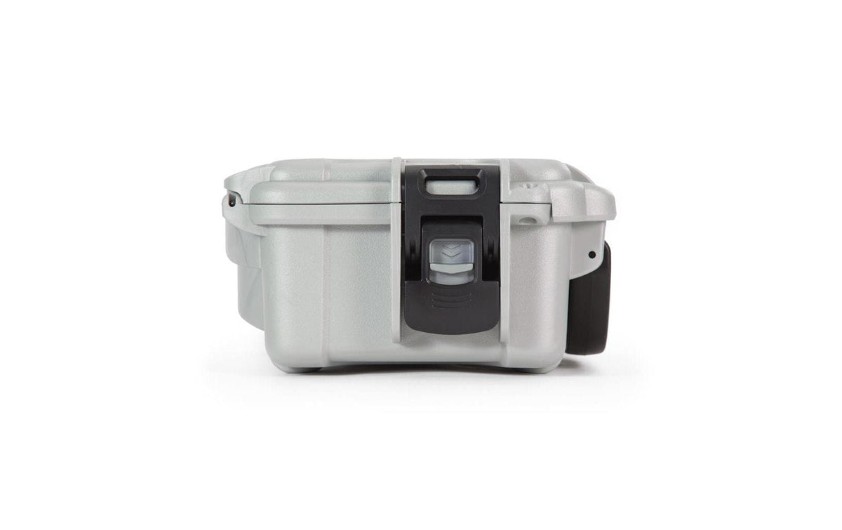 Nanuk Kunststoffkoffer 903, 173 × 231 × 97 mm, Kunststoff, Silber, IPX7