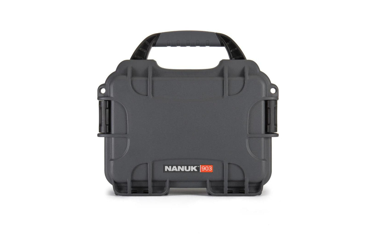 Nanuk Koffer 903, 173 × 231 × 97 mm, Kunststoff, Graphit, IPX7