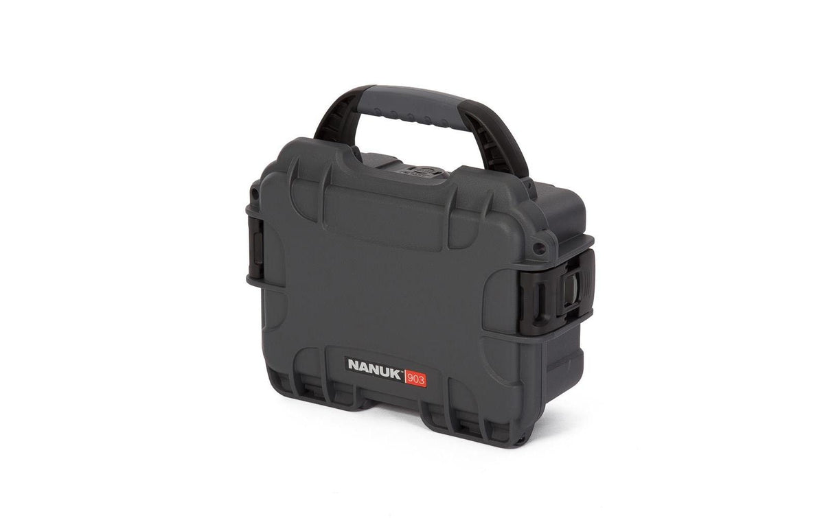 Nanuk Koffer 903, 173 × 231 × 97 mm, Kunststoff, Graphit, IPX7