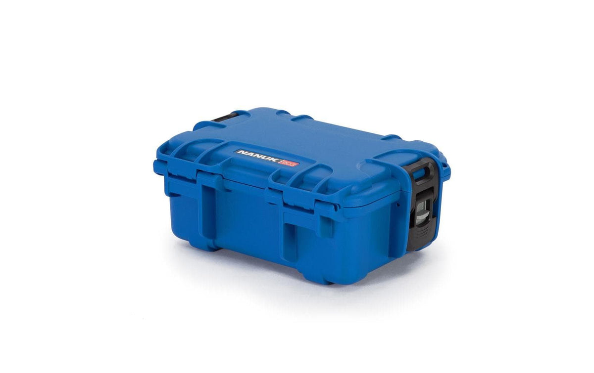 Nanuk Koffer 903, 173 × 231 × 97 mm, Kunststoff, blau, IPX7