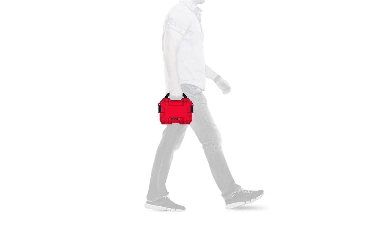 Nanuk Aufbewahrungsbox 903, 173 × 231 × 97 mm, Kunststoff, Rot