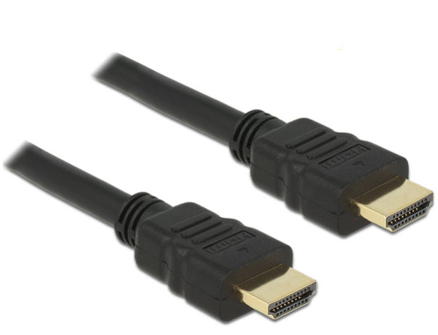 DeLOCK HDMI Kabel HDMI 1.4 4K 30 Hz – 0,5 m – Ethernet