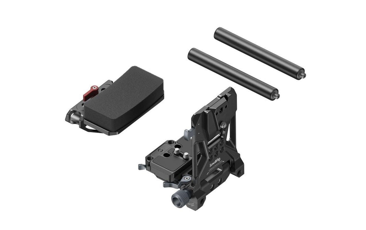 SmallRig 4063B V-Mount-Akkuplatte – für Sony Alpha 7R V, Canon EOS R5, Panasonic LUMIX S1H und andere – Schwarz