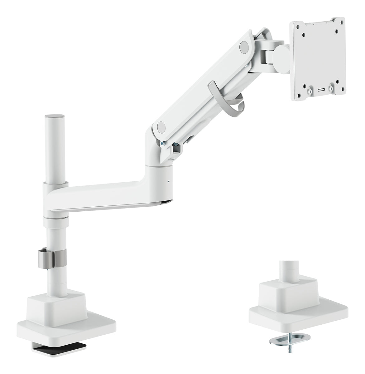 Digitus Monitorarm Tischhalterung – Klemme/Durchführung – bis 57" – VESA 75×75/100×100 mm