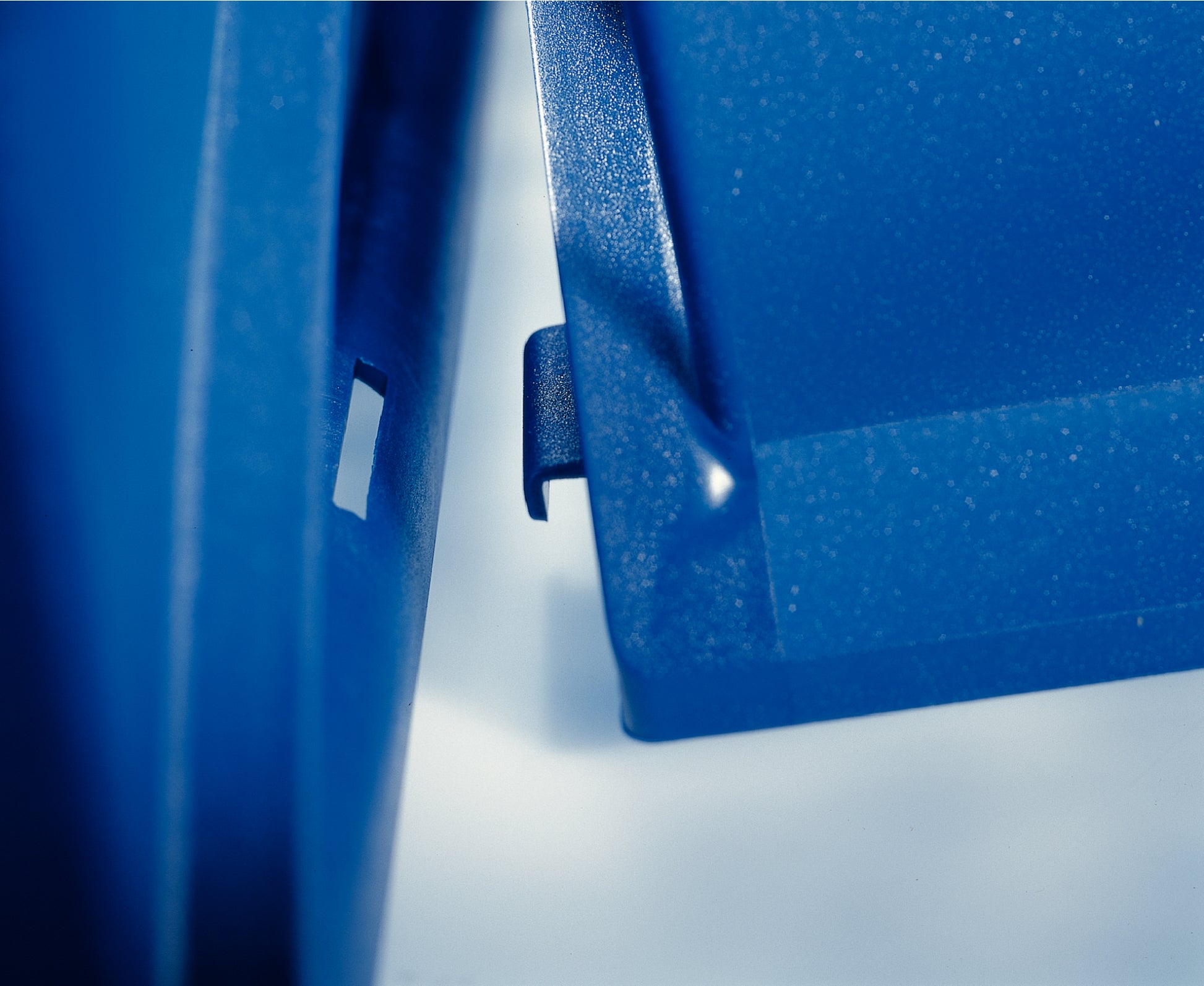 Leitz Briefkorb – Kunststoff, für A3, C3, stapelbar, mit Beschriftungsfeld, blau