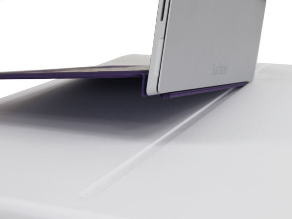 Ergotron StyleView SV10 – Tablet-Wagen, höhenverstellbar (38 cm), Weiss, Aluminium, für Microsoft Surface