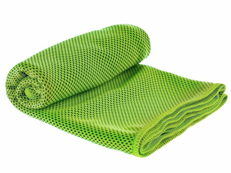 KOOR Kühltuch – 30 × 100 cm, Shiny Green, Polyester