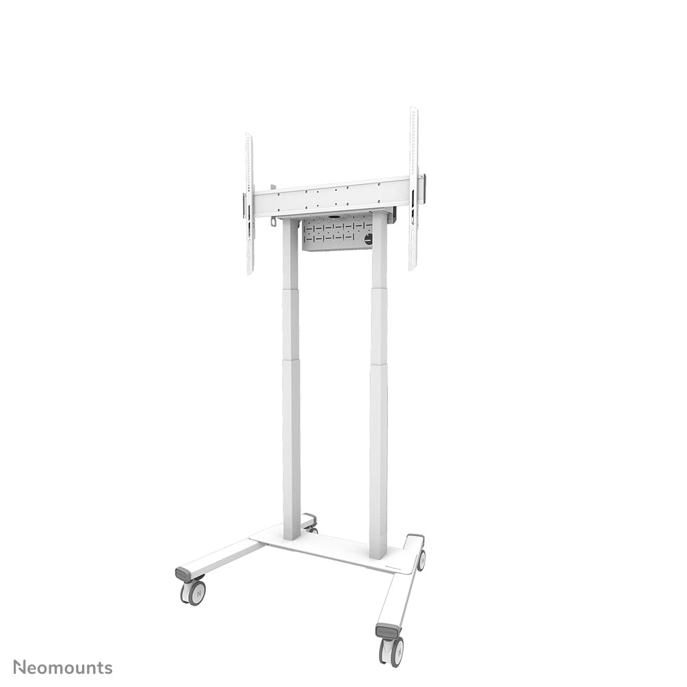 Neomounts FL55-875WH1 – Trolley, motorisiert, für 55–100″, VESA 100×100–800×600, bis 110 kg