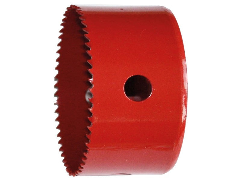 Bachmann Lochsäge Ø 79 mm, Schnitttiefe 44 mm, für Kunststoff, Holz, Rot, 1 Stk.