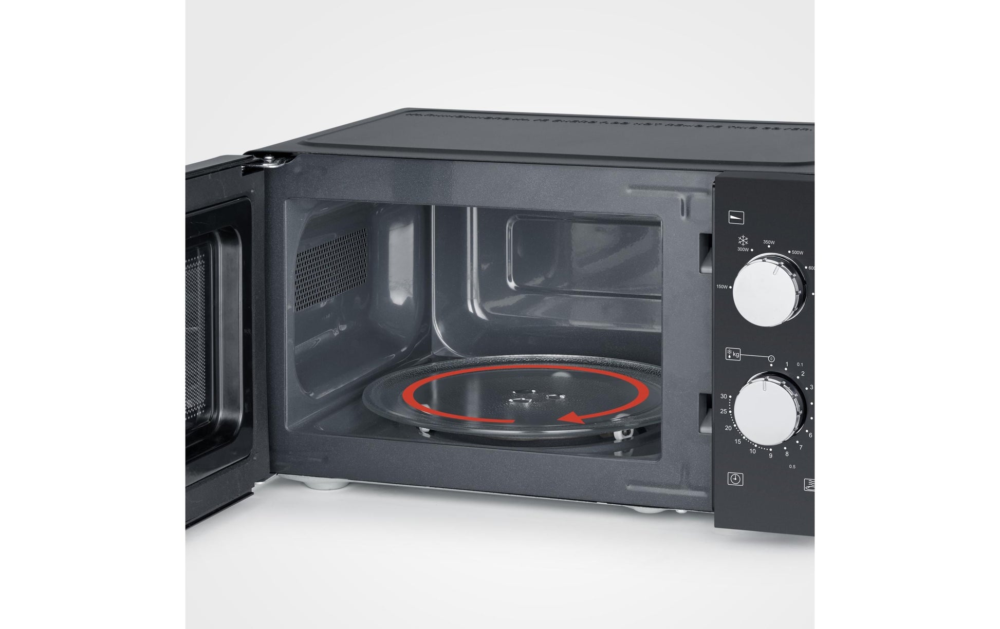 Severin Solo-Mikrowelle MW7886 – 17 l – 700 W – Schwarz