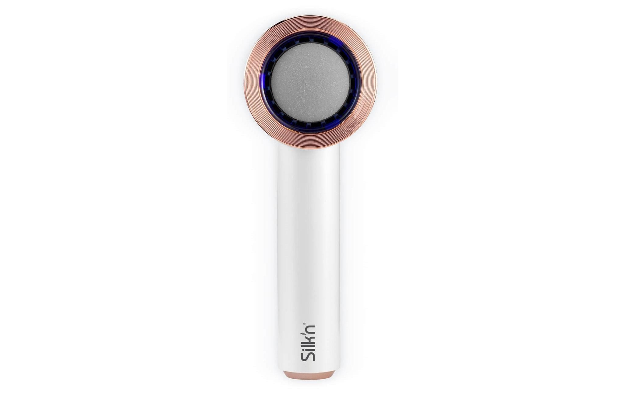 Silk'n Hornhautentferner VacuPedi – Akku 2000 mAh, 110 min, 2 Stufen – Weiss, Roségold – Kunststoff