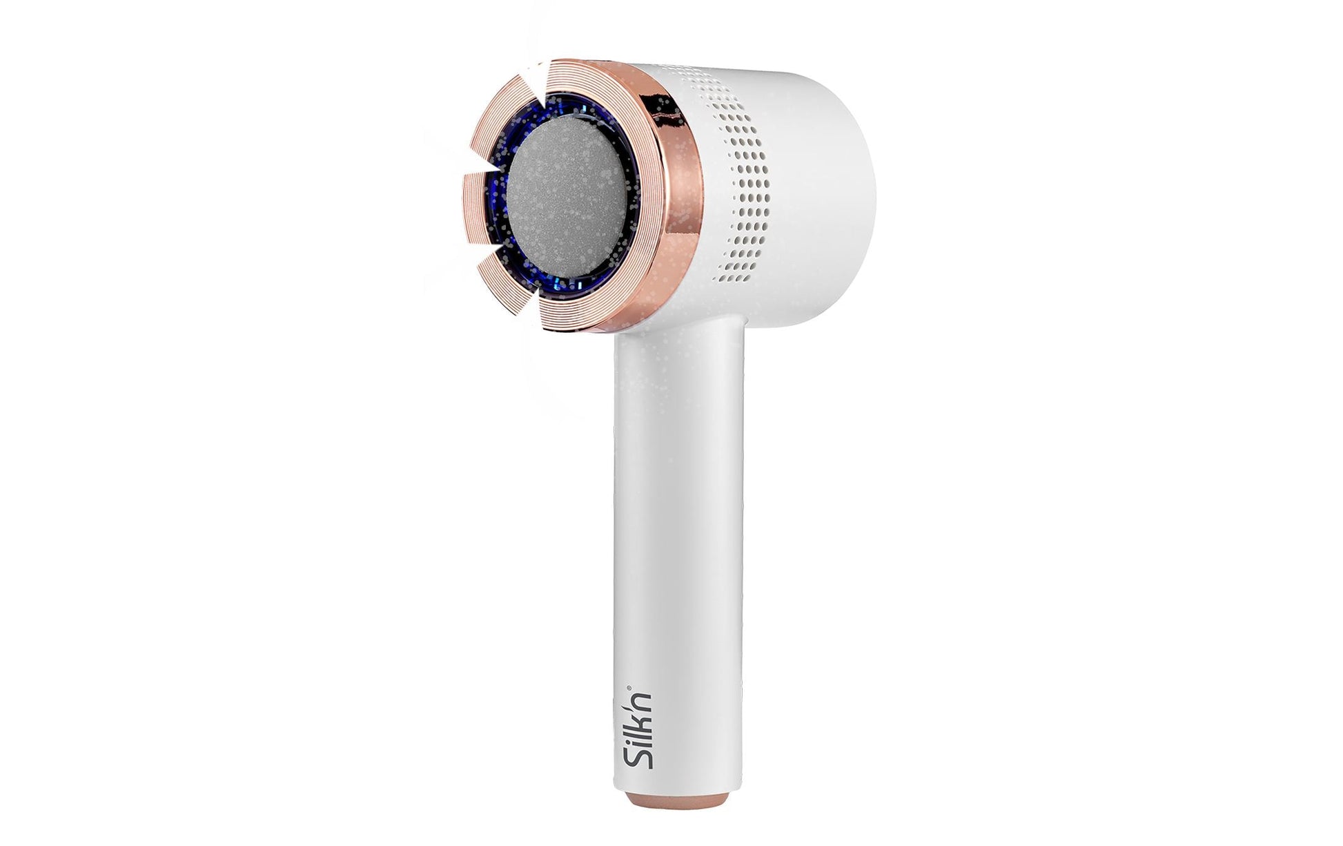 Silk'n Hornhautentferner VacuPedi – Akku 2000 mAh, 110 min, 2 Stufen – Weiss, Roségold – Kunststoff