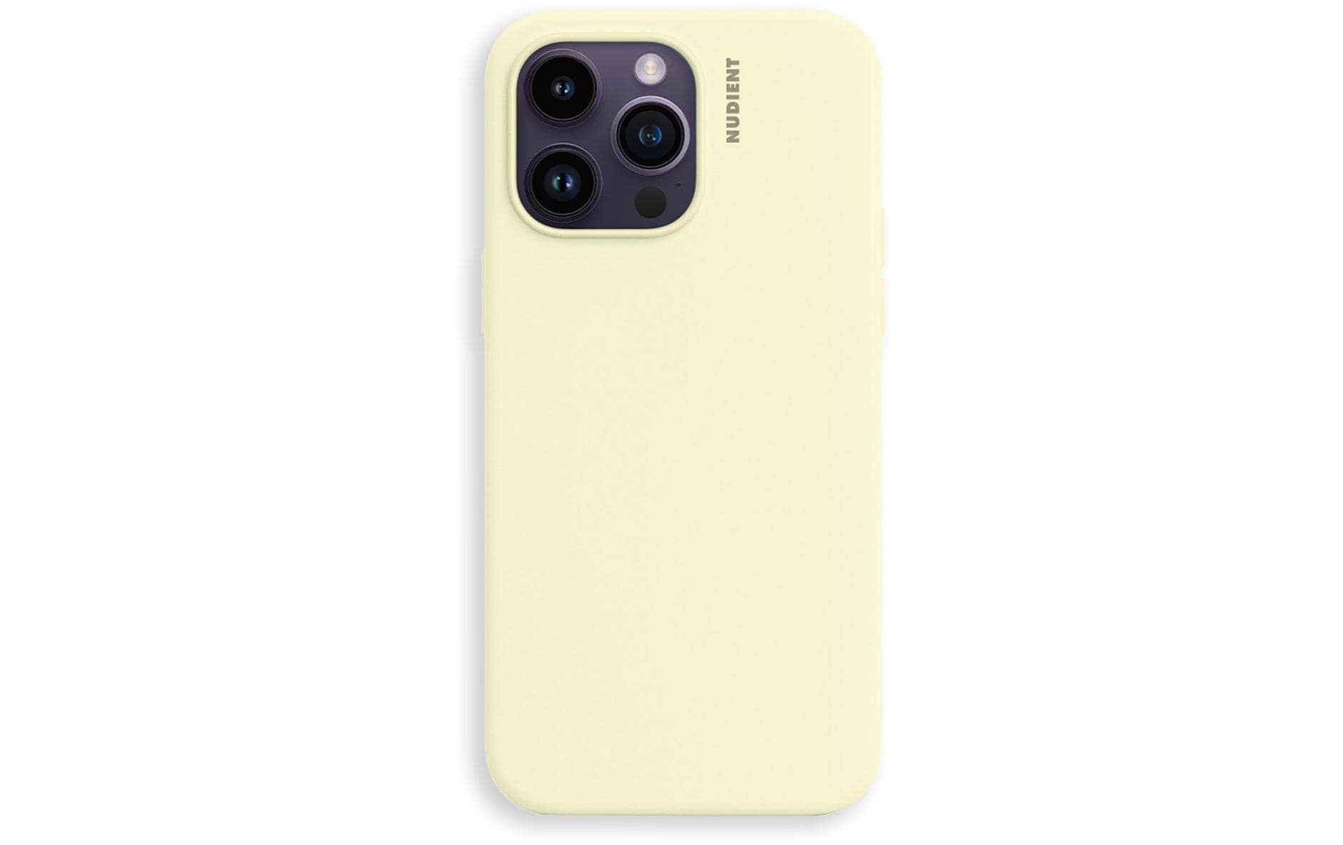 Nudient – Backcover – für Apple iPhone 14 Pro Max – gelb