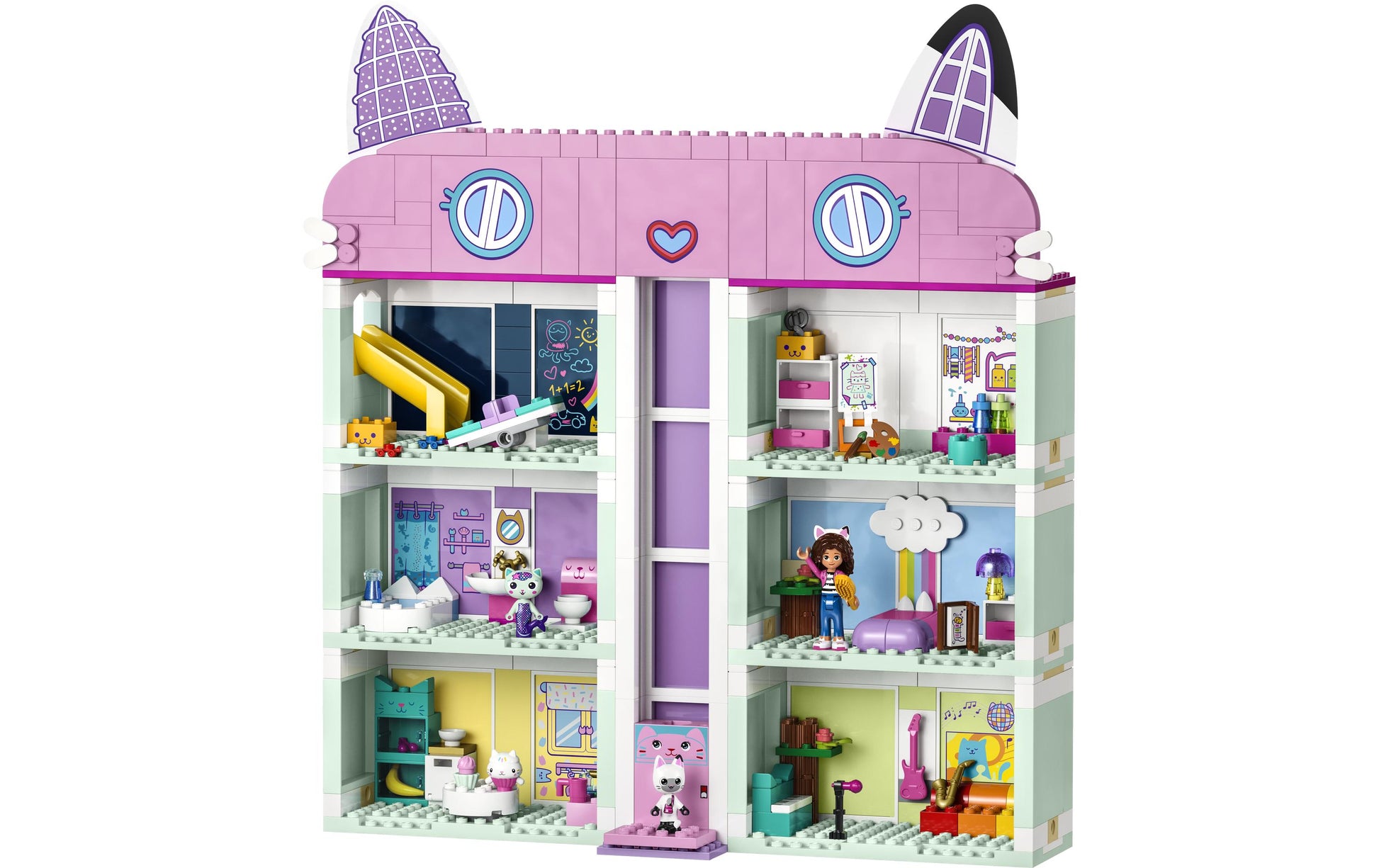 LEGO 3D Puzzle Gabbys Puppenhaus – 498 Teile – 31 × 34 × 9 cm – ab 4 Jahren