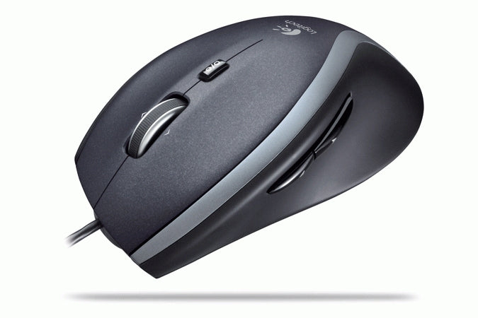 Logitech M500S Maus – kabelgebunden, USB-A, 1'000 dpi, 5 Tasten, für Rechtshänder, schwarz