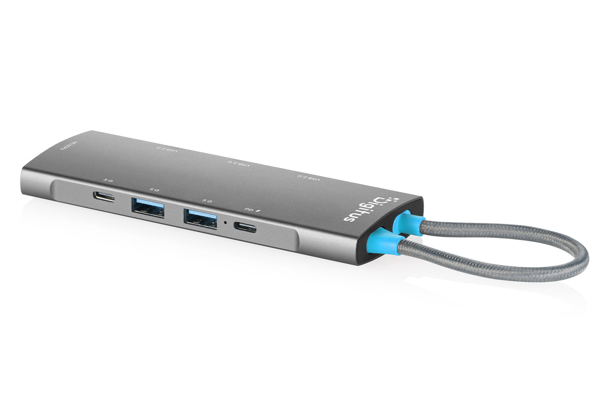Digitus Dockingstation – USB-C, 1× HDMI, 2× USB-A, 100 W PD, für Tablet/Smartphone/Laptop