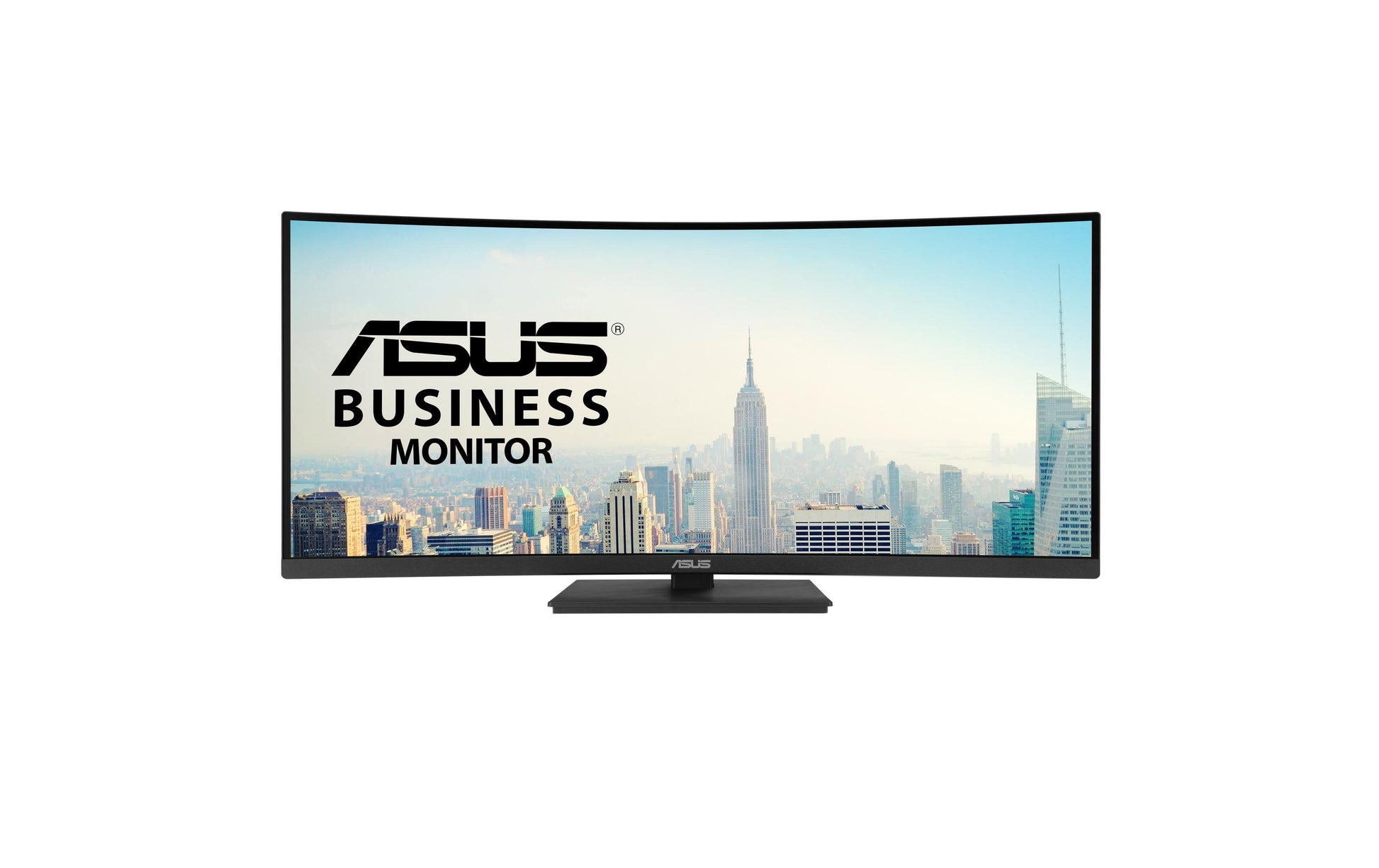 ASUS VA34VCPSR – 34" Curved, 3440 × 1440 (UWQHD), VA, 100 Hz, USB-C 96 W, LAN, HDR10