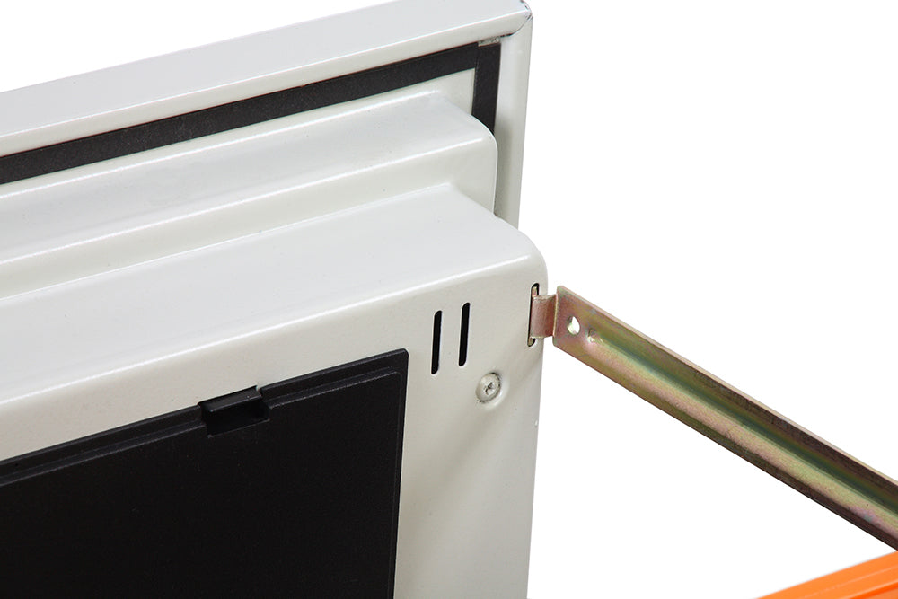 Phoenix Safe Co. Phoenix Sicherheitsschrank FS2252K – Schlüsselschloss – 530 × 675 × 805 mm – Feuerschutz 90 min – Weiss