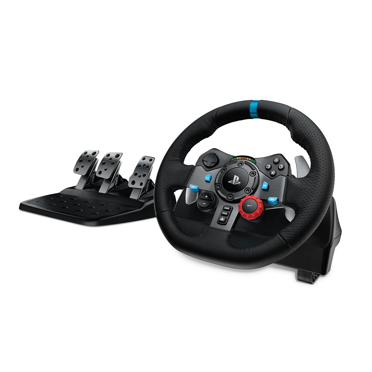 Logitech G G29 Driving Force – Joystick – USB (kabelgebunden), Force-Feedback, für PC & PlayStation