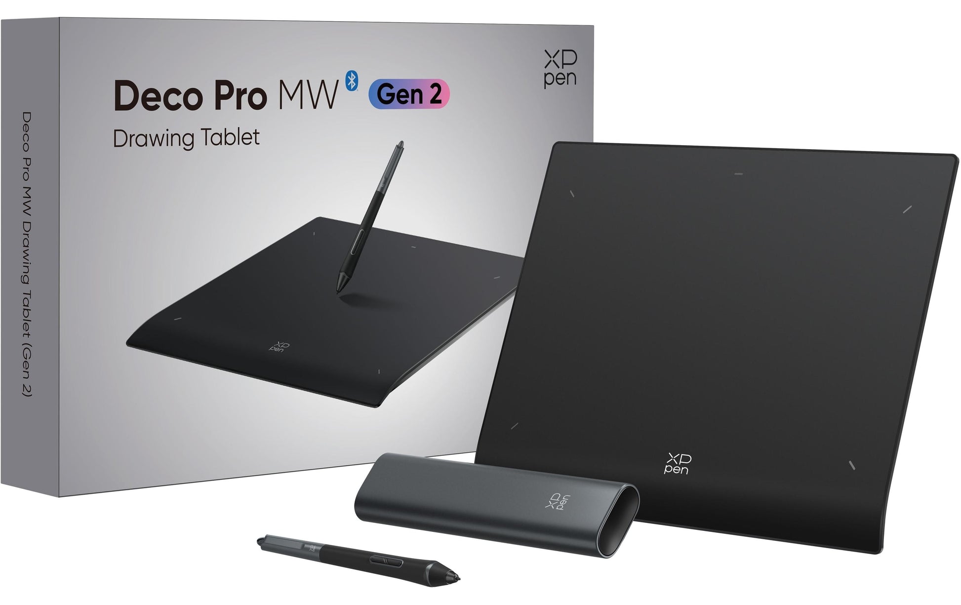 XPPen XP-PEN – Stifttablet Deco Pro MW, 16384 Druckstufen, 229 × 152 mm, USB-C, für Windows, macOS, ChromeOS und mehr