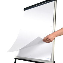 Herlitz Flipchart-Block – 68 × 99 cm, 20 Blatt/Block, 5 Blöcke, blanko, Papier, perforiert
