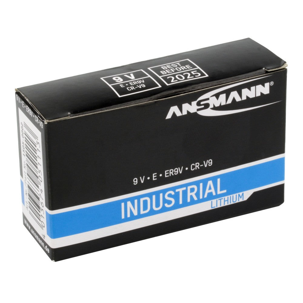 Ansmann 9V Batterien, Lithium, 9 V – 5 Stk.