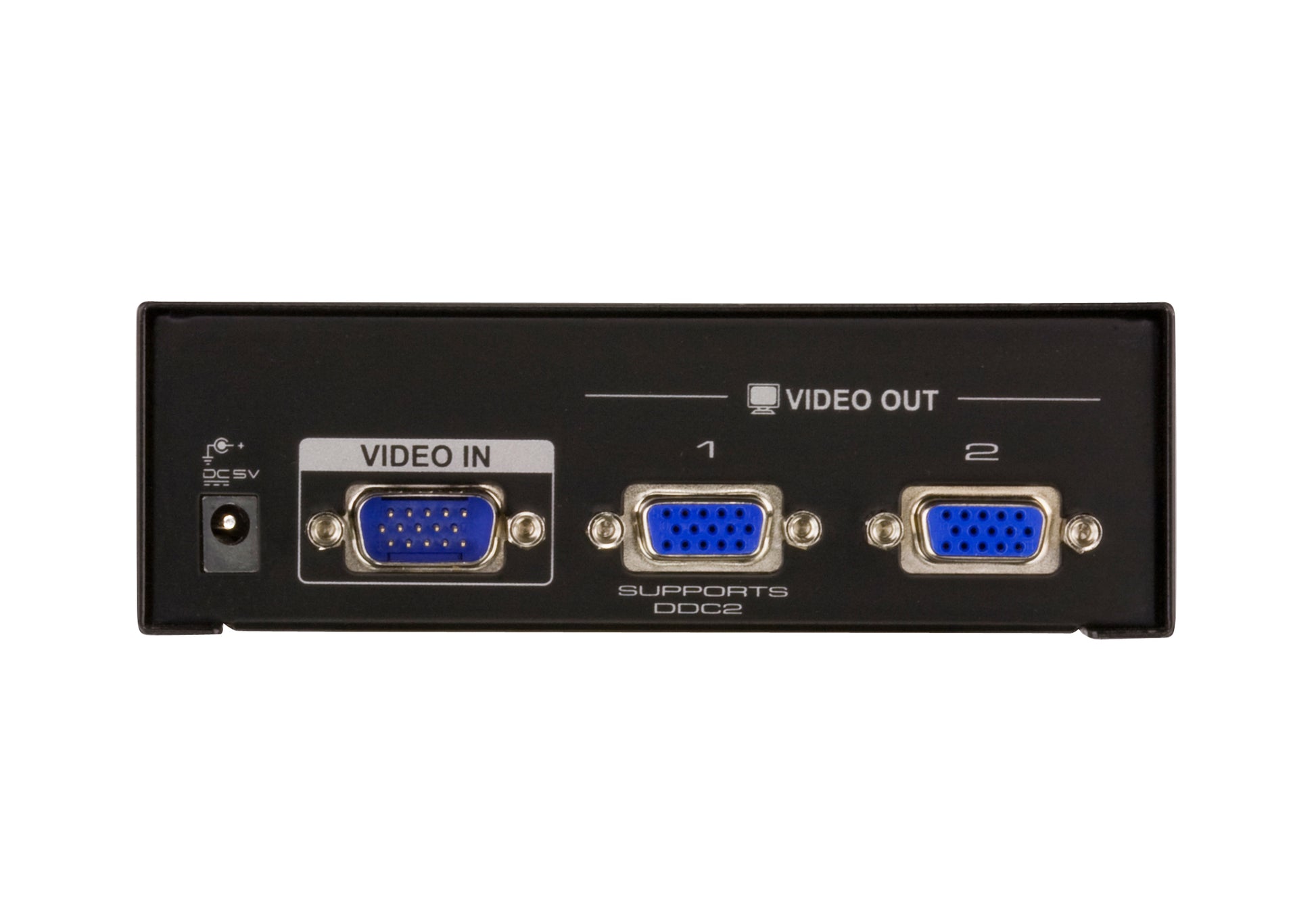 ATEN VS132A – VGA-Video-Splitter, 1× VGA Eingang/2× VGA Ausgang, 2048 × 1536 @ 60 Hz, 30 m