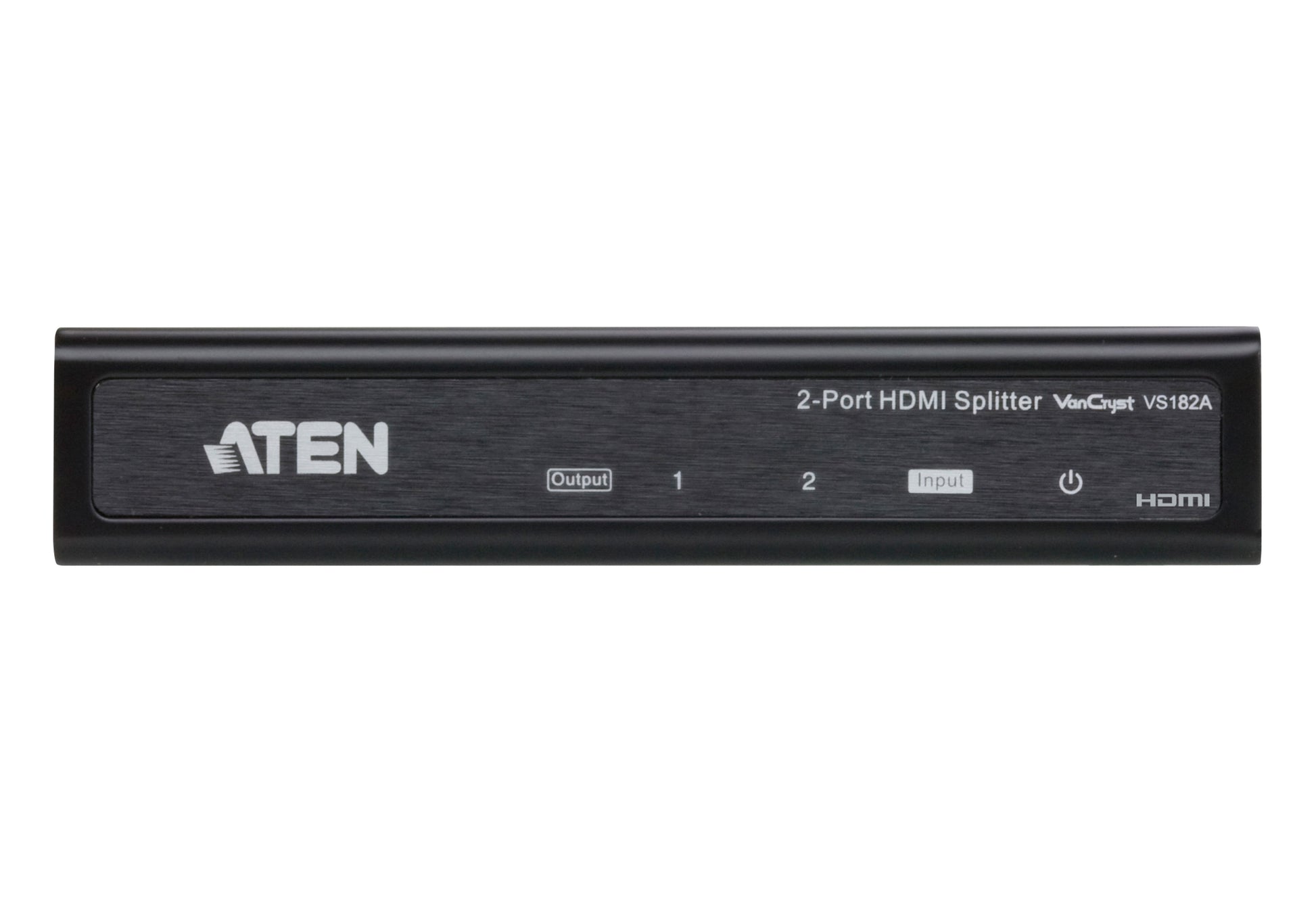 ATEN VS182A – HDMI-Splitter – 2-Port, 4K UHD (4096×2160) – Schwarz