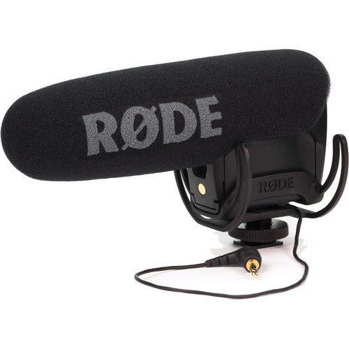 RØDE VideoMic Pro R – Mikrofon, 3,5 mm Klinke, Superniere, Kondensator, Video, für DSLR und Camcorder, Schwarz